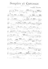 télécharger la partition d'accordéon Soupirs et Caresses (Tango Chanson) au format PDF