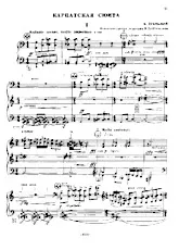 télécharger la partition d'accordéon Suite Carpates (Suita Karpacka) (Arrangement : Vladimira Dolgopoloba) (Bayan) au format PDF