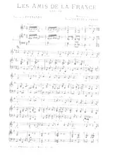 download the accordion score Les amis de la France (Marche) in PDF format