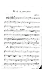download the accordion score Mini Accordéon (Valse) in PDF format