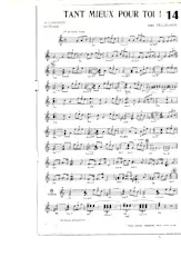 télécharger la partition d'accordéon Tant mieux pour toi (Slow Rock) au format PDF