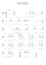 télécharger la partition d'accordéon Non je ne regrette rien (Chant : Edith Piaf) (Accordéon Diatonique) au format PDF