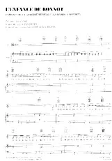 descargar la partitura para acordeón L'enfance de Bonnot (Extrait de la Comédie Musicale : La Bande à Bonnot) (Interprètes : Cécile Vassort et Kim Ibarra) (Boléro) en formato PDF