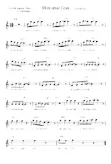 download the accordion score Mon amie l'eau in PDF format