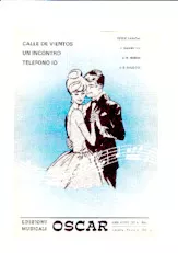 télécharger la partition d'accordéon 3 Titres : Calle de vientos + Un Incontro + Telefono Io au format PDF