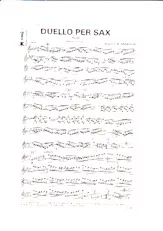 scarica la spartito per fisarmonica 4 Titres : Duello per sax + La Societa + Vecchio Balcone + Sul Venere in formato PDF