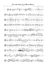 download the accordion score Te souviens-tu à Bora Bora (Baïon) in PDF format