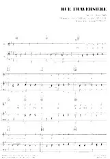 download the accordion score Rue Traversière (Interprète : Arlette Téphany) (Valse) in PDF format