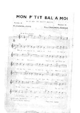 télécharger la partition d'accordéon Mon p'tit bal à moi (Le bal du petit mousse) (Valse Musette) au format PDF