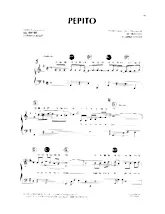télécharger la partition d'accordéon Pepito (Chant : Los Machucambos) (Cha Cha) au format PDF