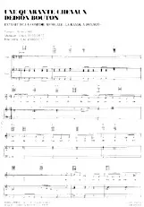 descargar la partitura para acordeón Une quarante chevaux de Dion Bouton (Extrait de la Comédie Musicale : La Bande à Bonnot) (Interprète : Cécile Vassort) en formato PDF