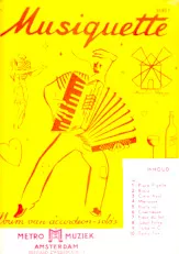 télécharger la partition d'accordéon Musiquette / Album Accordeon-Solo's (Band I) (10 Titres) au format PDF