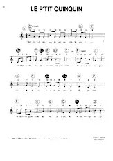 scarica la spartito per fisarmonica Le p'tit Quinquin (Chant : Raoul de Godewarsvelde) (Chanson Traditionnelle du Nord) (Marche) in formato PDF
