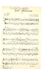 descargar la partitura para acordeón Joli Pélican (Fox) en formato PDF