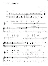 télécharger la partition d'accordéon Tainted Love (Chant : Depeche Mode) au format PDF