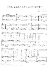 scarica la spartito per fisarmonica Bin C'est la trompette in formato PDF