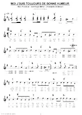download the accordion score Moi j' suis toujours de bonne humeur (Marche Humoristique) in PDF format
