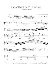 télécharger la partition d'accordéon A candle in the dark au format PDF