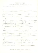 download the accordion score Faites monter (Valse lente) in PDF format