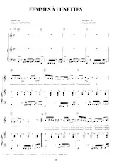 download the accordion score Femme à lunettes in PDF format