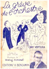 download the accordion score La grève de l'orchestre (Chant : Ray Ventura et ses collègiens) (Fox Trot Humoristique)  in PDF format