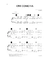 download the accordion score Oye como va (Latino Rock) in PDF format