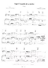 scarica la spartito per fisarmonica Aquel tapado de armiño (Tango) in formato PDF