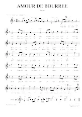 descargar la partitura para acordeón Amour de bourrée en formato PDF