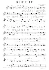 descargar la partitura para acordeón Jolie fille (Java) en formato PDF