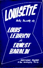 descargar la partitura para acordeón Louisette (Valse Musette) en formato PDF