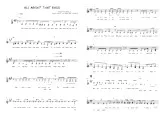 télécharger la partition d'accordéon All About That Bass  (Partie : Conducteur) au format PDF