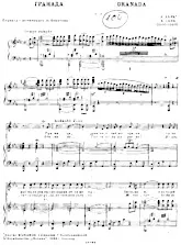 download the accordion score Granada   (Arrangement : I Beketowa) (Piano) in PDF format