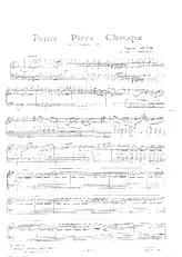 scarica la spartito per fisarmonica Petite pièce classique in formato PDF