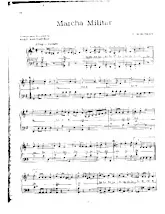 download the accordion score Marcha Militar (Marche Militaire) (Arrangement pour accordéon de Mario Mascarenhas) in PDF format