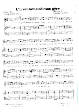 scarica la spartito per fisarmonica L' trombone ed mon père in formato PDF