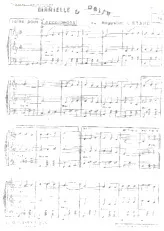 scarica la spartito per fisarmonica Marielle et Daisy (Valse pour 2 Accordéons) in formato PDF