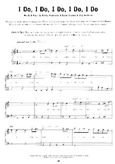 télécharger la partition d'accordéon I do I do I do I do I do (Interprètes : Abba) (Swing) au format PDF