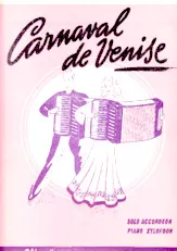 télécharger la partition d'accordéon Carnaval de Venise (Arrangement : Lou Logist) (Valse Viennoise) au format PDF