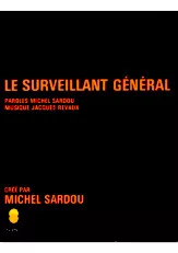 télécharger la partition d'accordéon Le surveillant général (Pop) au format PDF