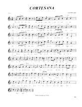 descargar la partitura para acordeón Cortesana (Valse) en formato PDF