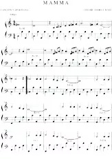 download the accordion score Mamma (Canción Napolitana) in PDF format