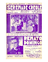 télécharger la partition d'accordéon Sérénade Créole (Succès de : Charley Bazin) (Orchestration) (Boléro Rumba) au format PDF