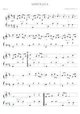 scarica la spartito per fisarmonica Serenata in formato PDF