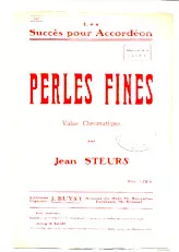 télécharger la partition d'accordéon Perles Fines (Valse Chromatique) au format PDF