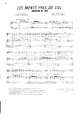 download the accordion score Les monts près du ciel (Mountain of love) (Chant : Johnny Hallyday) in PDF format