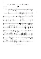 download the accordion score Always in my heart (Chant  : Kim Gannon) (Transcription : Fred Barovick) (Slowy) in PDF format