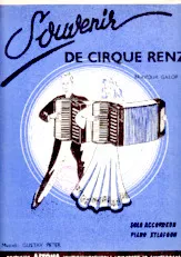 télécharger la partition d'accordéon Souvenir du cirque Renz (Erinnerung an Zirkus Renz) (Arrangement : Robert Swing) (1er + 2ème Accordéon) au format PDF