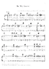 descargar la partitura para acordeón Be my guest (Interprète : Fats Domino) (Rock and Roll) en formato PDF