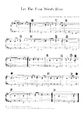 télécharger la partition d'accordéon Let the four winds blow (Inteprète : Fats Domino) (Rock and Roll) au format PDF