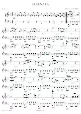scarica la spartito per fisarmonica Serenata in formato PDF